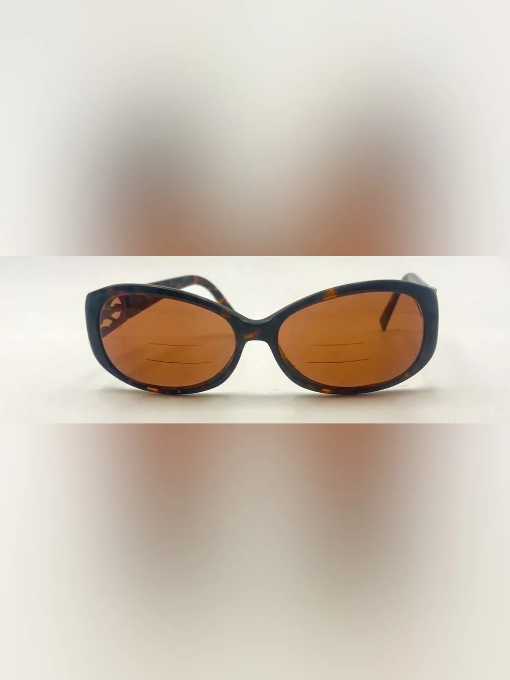 Guess Brown Oval Sunglasses Frames Only